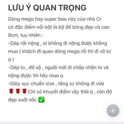 Dép Sục Nữ Super Bae Cao 8cm Tặng Kèm Charm 2