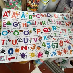 Decal Dán Tường Bảng Chữ Cái Tiếng Việt 2