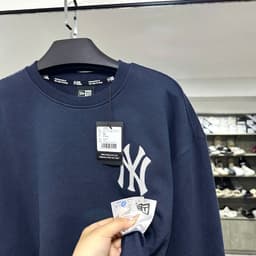 [Authentic💯] Áo Sweater New Era x MLB PATCHED RL53 NEYYAN NAVY 14858064 - Áo Nỉ Sweater Chính Hãng Full Tem Tag, Unisex 3