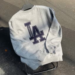 [Authentic💯] Áo Sweater New Era x MLB PATCHED RL53 NEYYAN NAVY 14858064 - Áo Nỉ Sweater Chính Hãng Full Tem Tag, Unisex 8