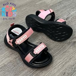 Dép quai hậu Bé Gái KENTO Chính Hãng Size 27-38 Quai Dù Đế Đen Êm Chân Chống Trượt. 8108 1