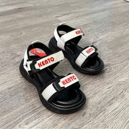 Dép quai hậu Bé Gái KENTO Chính Hãng Size 27-38 Quai Dù Đế Đen Êm Chân Chống Trượt. 8108 5