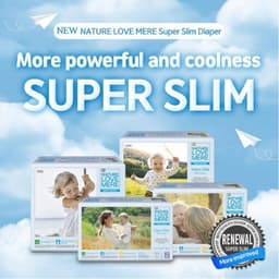 Combo 4 bịch Tã/Bỉm Nature Love Mere form to NỘI ĐỊA HÀN Cao Cấp Đủ size NB,M,L,XL,XXL 3