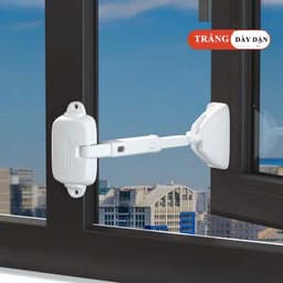 Khóa Cửa Sổ Thanh Chắn Định Vị Chống Ngã Cửa Sổ Chung Cư, Chốt Cửa Sổ Bảo Vệ Bé An Toàn 4