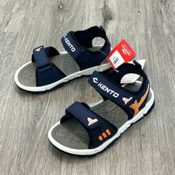 Dép sandal bé trai KENTO VNXK 6- 15 tuổi kiểu dán thể thao năng động trẻ em học sinh đi học MÃ 800 3
