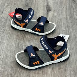 Dép sandal bé trai KENTO VNXK 6- 15 tuổi kiểu dán thể thao năng động trẻ em học sinh đi học MÃ 800 5