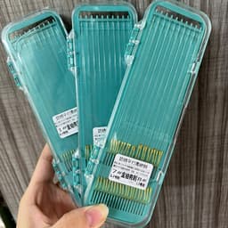 Lưỡi Thẻo Đôi Câu Đài Lưỡi Câu Buộc Sẵn Cao Cấp, Hộp 20 bộ thẻo câu diếc câu mương 1