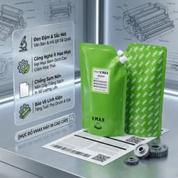Mực Đổ Ricoh Vmax Cho MP2555 MP3054 MP3555 MP4055 MP5055 MP6054 Chất Lượng Cao Đậm Nét Bền Đẹp 2