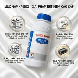 Mực Đổ HP M402 OEM 80G Dùng Cho HP 1005 1006 1102 M402 M426 In Sắc Nét Ổn Định Cao Cấp 2