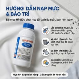 Mực Đổ HP M402 OEM 80G Dùng Cho HP 1005 1006 1102 M402 M426 In Sắc Nét Ổn Định Cao Cấp 4