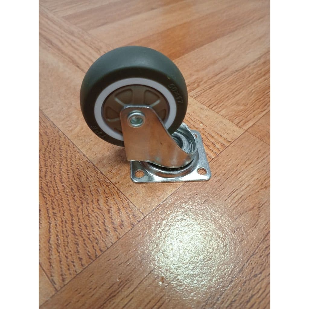 [KKTHN] Bánh Xe Nội Thất Cao Su Non Đường Kính 4cm, 5cm Chống Ồn Siêu Êm Cho Quạt Hơi Nước, Tủ Nội Thất, Xe Kéo Tự Chế