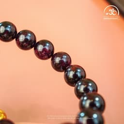 Ngọc Đan Tâm - Vòng Tay Đá Garnet 10mm 3A Phối Charm Lu Thống - Mệnh Hoả & Mệnh Thổ 3
