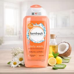 DUNG DỊCH VỆ SINH PHỤ NỮ FEMFRESH INTIMATE SKIN CARE DAILY WASH 250ML 4