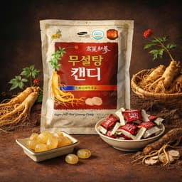 Kẹo Hồng Sâm Hàn Quốc Không Đường - Tỉnh Táo Tức Thì, Không Lo Sâu Răng (Bịch Tiết Kiệm) 4