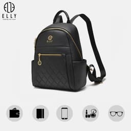 [Tặng hộp 20.10] Balo nữ ELLY EBH34 da tổng hợp cao cấp balo thời trang công sở đựng iPad chính hãng 7