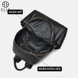 [Tặng hộp 20.10] Balo nữ ELLY EBH34 da tổng hợp cao cấp balo thời trang công sở đựng iPad chính hãng 6