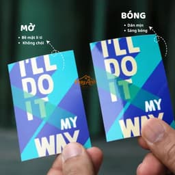 Combo 40 tờ Decal A4, A3 có sẵn keo, tự cán màng trong và màng nhám - Màng bảo vệ tranh, ảnh, card, giữ màu ảnh 3