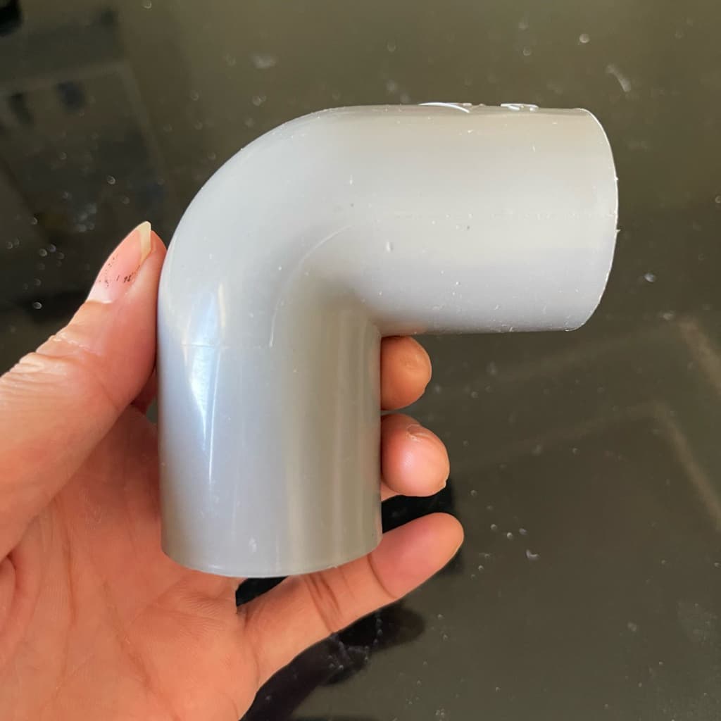 Co PVC 90 Độ Phi 21-90mm (Co Vuông 90°) Nhựa Siêu Thành chất lượng cao