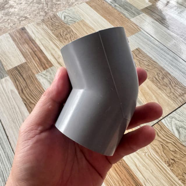 Lơi PVC (Chếch 45 Độ) độ phi 27, 34mm. Nhựa Siêu Thành (ST). Thích hợp hồ cá