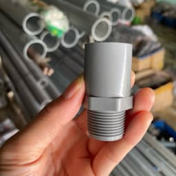 "Nối Ren PVC Phi 21, 27, 34 - Ren Trong & Ngoài - Nhựa Siêu Thành Chất Lượng Cao" 2