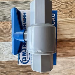 Van khoá nước Bình Minh PVC phi 21, 27, 34 - chất lượng và bền bỉ cho hệ thống ống nước. 1