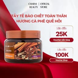 Tẩy Da Chết Body Toàn Thân Quế Hồi Cà Phê / Chanh Đào 380g (Mẫu Mới) 1