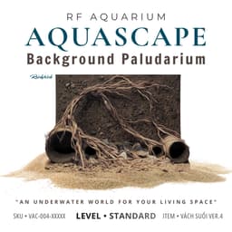 Layout Vách Suối Ver.4 Có Hang Tròn | Chế Tác Từ Nguyên Liệu Tự Nhiên | RF Aquarium 1