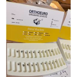 Mắc cài kim loại Orthoeuro mắc cài chỉnh nha hỗ trợ niềng răng hiệu quả 1
