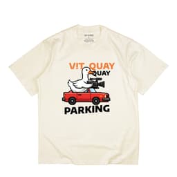 Áo Thun Vịt Quay Pakking 3196 Localbrand HY KORÉ Vải Cotton 100% Co giãn 2 Chiều 250gsm Phom Rộng Unisex Oversize 1