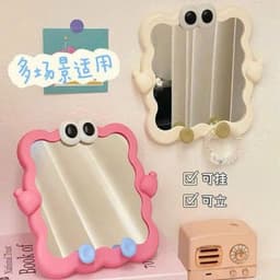 GƯƠNG ĐỂ BÀN HÌNH HOẠT HÌNH DỄ THƯƠNG – PHONG CÁCH HÀN QUỐC VINBEO -[LE88] 2