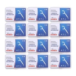 Combo Tăm chỉ nha khoa, vệ sinh răng miệng chống sâu răng cho family 3