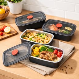 Set 3 Hộp Inox 304 VIP có nắp silicol dung tích1500ml  – Hộp Đựng Thức Ăn, Bảo Quản Thực Phẩm kín không lo mùi 6