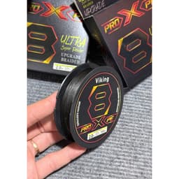 Dây Pe ViKing PRO x ULTRA Đen siêu Mượt 100m - KHÔNG PHAI MÀU, tặng Leader chất lượng. 2