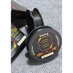 Dây Pe ViKing PRO x ULTRA Đen siêu Mượt 100m - KHÔNG PHAI MÀU, tặng Leader chất lượng. 3