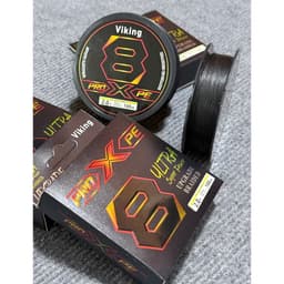 Dây Pe ViKing PRO x ULTRA Đen siêu Mượt 100m - KHÔNG PHAI MÀU, tặng Leader chất lượng. 4