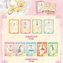 1 Pack Gacha Card Thủ Lĩnh Thẻ Bài Sakura (Clear Card Collection) - Cardcaptor Sakura Blind Pack Thẻ Bài Ngẫu Nhiên  5