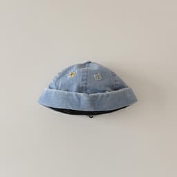 Mũ Bé Hàn Quốc Thời Trang Xuân Thu Hè Chống Nắng Chống Gió Denim Gấu Ấm Áp Bảo Vệ Tai Cho Bé Trai, Bé Gái 7