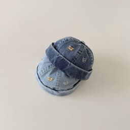 Mũ Bé Hàn Quốc Thời Trang Xuân Thu Hè Chống Nắng Chống Gió Denim Gấu Ấm Áp Bảo Vệ Tai Cho Bé Trai, Bé Gái 3