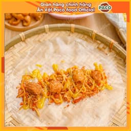 [DEAL HỜI] combo M4 mê ly 8 món đầy đủ full topping gồm bánh+ruốc hành tóp mỡ bơ phô mai muối béo 2 sốt-ăn vặt trend 2
