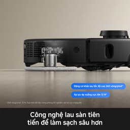 Robot Hút Bụi Mova P70 Pro ULTRA | Lực Hút Đỉnh Cao 30.000Pa, Giặt Nước Nóng 100 Độ | BH 36 Tháng 4