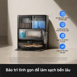 Robot Hút Bụi Mova P70 Pro ULTRA | Lực Hút Đỉnh Cao 30.000Pa, Giặt Nước Nóng 100 Độ | BH 36 Tháng 6