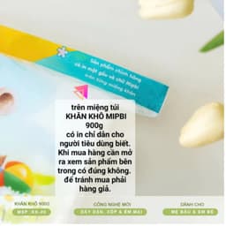 Khăn vải khô đa năng Mipbi cao cấp gói lớn tiết kiệm - mềm mại an toàn cho bé và cả gia đình 9