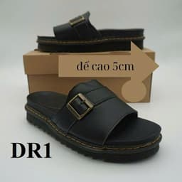 Dép hai quai ngang thời trang 2026 đế doctor cao 5cm tăng chiều cao đế khâu toàn bộ chắc chắn DR2 2