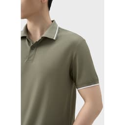 Áo polo nam cộc tay GENVIET JEANS slimfit cotton co giãn thấm hút mồ hôi dễ phối đồ 9203 5