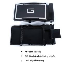 Mặt thắt lưng nam khóa con lăn XDL, đầu khoá lăn tự động mặt kính LC38C 3