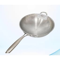 Quánh/chảo inox 32cm cán dài vân đá – chống dính, chảo sâu lòng chiên xào cao cấp, bền đẹp 3