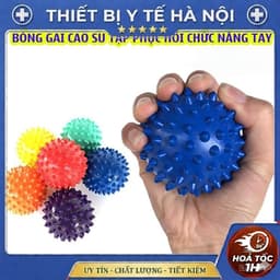 Bóng Gai Cao Su Tập Tay Phục Hồi Chức Năng Sau Tai Biến - Bóng Gai Massage cho bé 6