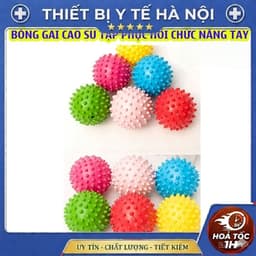 Bóng Gai Cao Su Tập Tay Phục Hồi Chức Năng Sau Tai Biến - Bóng Gai Massage cho bé 5