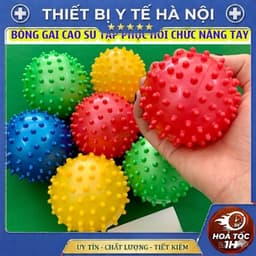 Bóng Gai Cao Su Tập Tay Phục Hồi Chức Năng Sau Tai Biến - Bóng Gai Massage cho bé 2