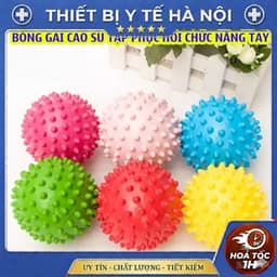 Bóng Gai Cao Su Tập Tay Phục Hồi Chức Năng Sau Tai Biến - Bóng Gai Massage cho bé 3